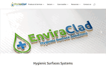 Tablet Screenshot of enviraclad.com